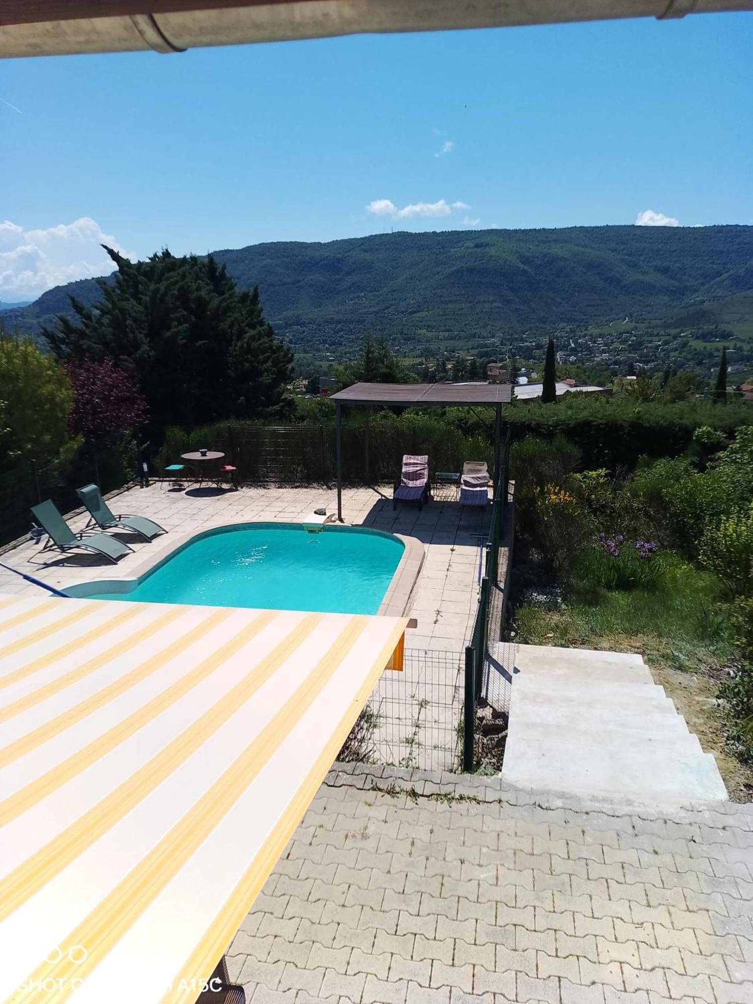 Maison Paisible A Veyras Avec Piscine Privee Et Vue Montagne Екстер'єр фото